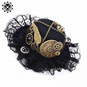 Steampunk Retro Lolita Gear Hat Hair Clip (SPK01)